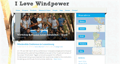 Desktop Screenshot of i-love-windpower.com